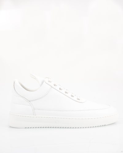 Filling Pieces Low Top Nappa All White Heren Sneakers