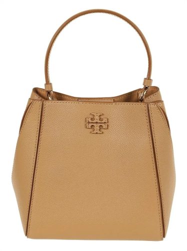 Tory Burch Bucket bags – Mcgraw Small Bucket Bag in bruin