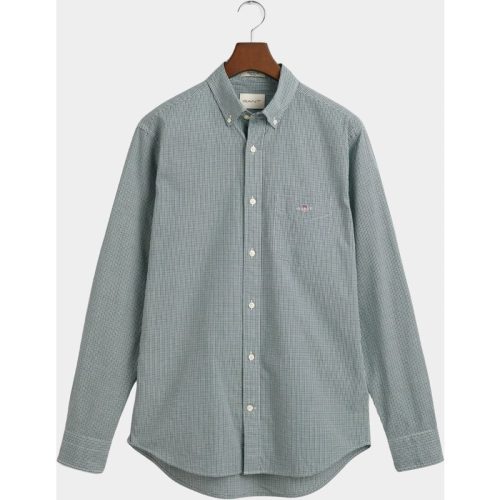 Gant Casual hemd lange mouw poplin micro gingham shirt 3240163/373