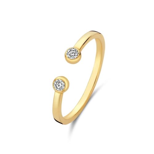 Isabel Bernard Ringen – De la Paix 14 Karat Ring  mit Diamant in gold