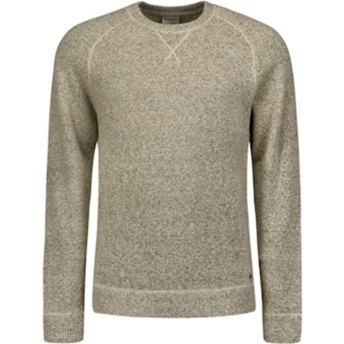 No Excess 25210922 pullover crewneck melange with wool