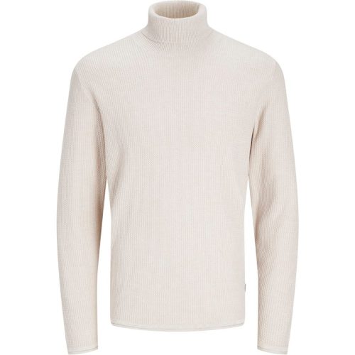 Jack & Jones Jjecooper knit roll neck beige