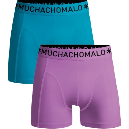 Muchachomalo Heren 2-pack boxershorts effen