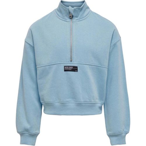 Only Kogmiami ls patch half zip swt licht