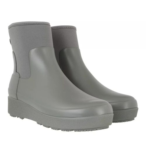 Hunter Boots & laarzen – womens refined creeper neo chelsea in grijs