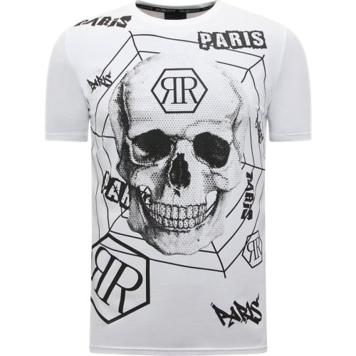 Enos Skull rhinestone t-shirt