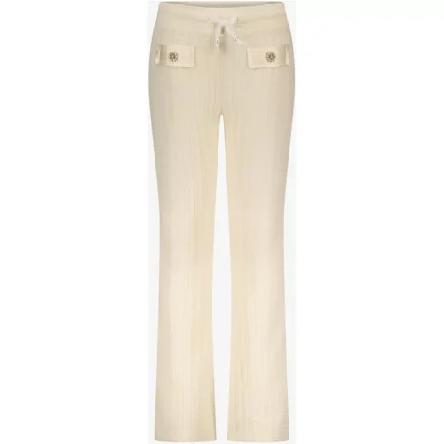 Le Chic Debont cable knit trousers