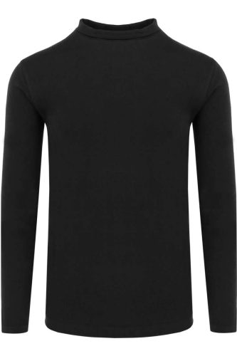 Marvelis Casual Modern Fit Longsleeve zwart, Effen