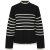 Y.A.S Yasalma ls knit pullover s. noos black/star white