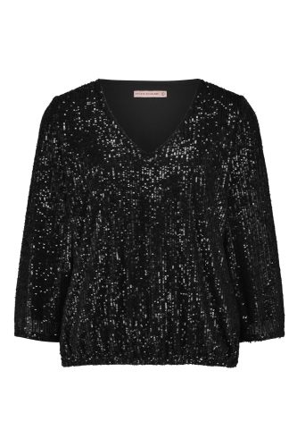 Studio Anneloes Female Shirts En Tops Victoria Sequins Top 12199