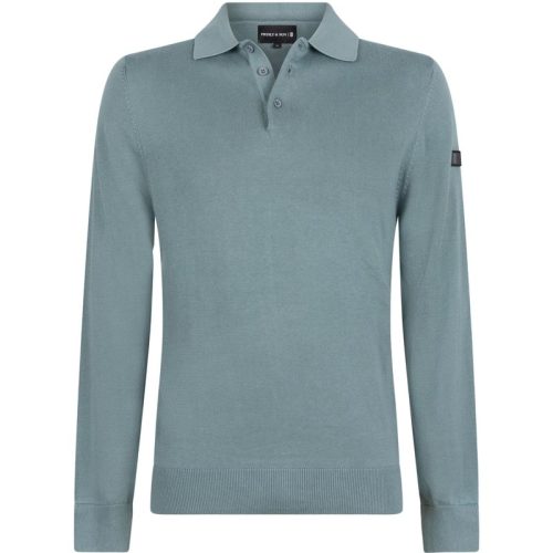 PRESLY & SUN Brad long sleeve knitted polo