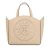 Karl Lagerfeld Totes & shoppers – K/Circle Sm Tote Perforated in beige