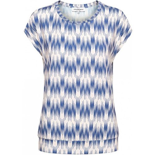 &Co Woman &co women top lieke dancing lines cobalt