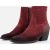 Lazamani Lazamani Cowboylaarzen bordeaux Suede