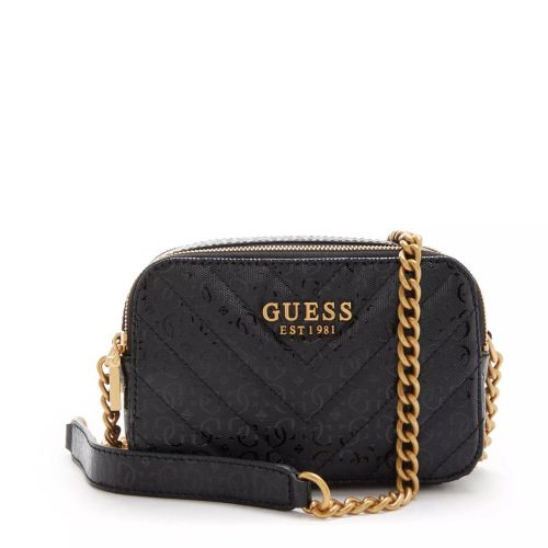 Guess Crossbody bags – GUESS Jania damen Umhängetasche Schwarz HWGA91-991 in zwart