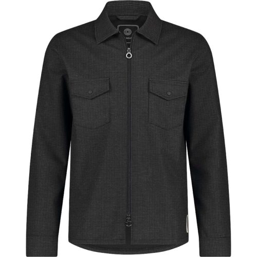 Blue Industry Overshirt black