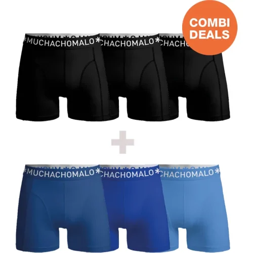 Muchachomalo Heren 3+3-pack boxershorts