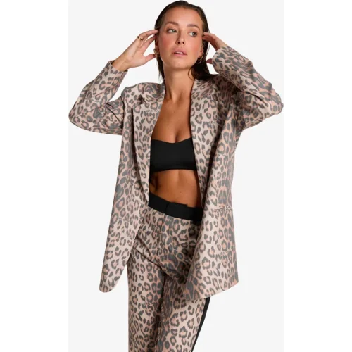 Alix The Label Dames blazer leopard