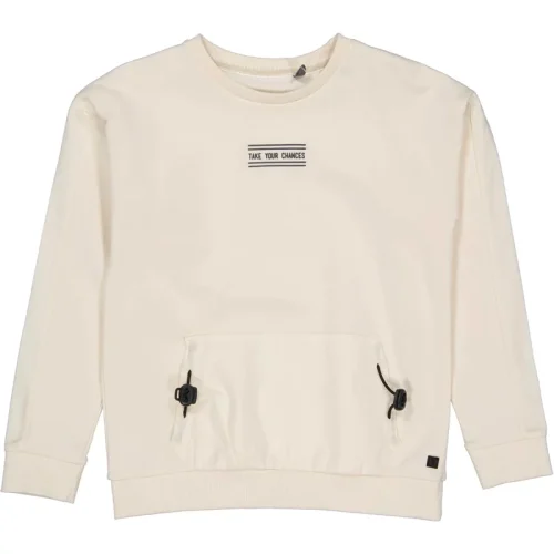 Levv Jongens sweater lderik off white