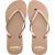 Beachyfeet Teenslipper dames – chocolate