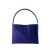 Ines De La Fressange Shoppers – Leonore L Shoulder Bag – Leather – Blue Cobalt in blauw