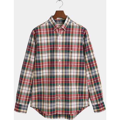 Gant Casual hemd lange mouw poplin tartan check shirt 3240165/630