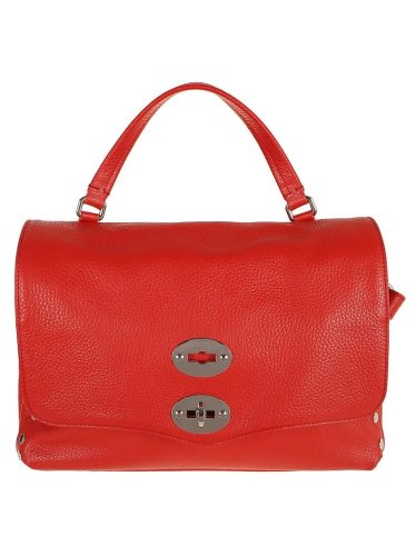 Zanellato Shoppers – Red Postina Daily Giorno S Shoulder Bag in rood