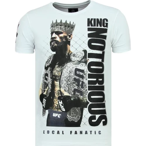 Local Fanatic King notorious slim fit t-shirt