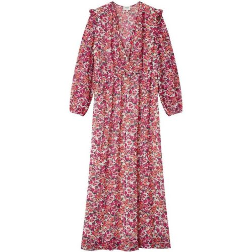 Grace & Mila Rode bloemenprint maxi