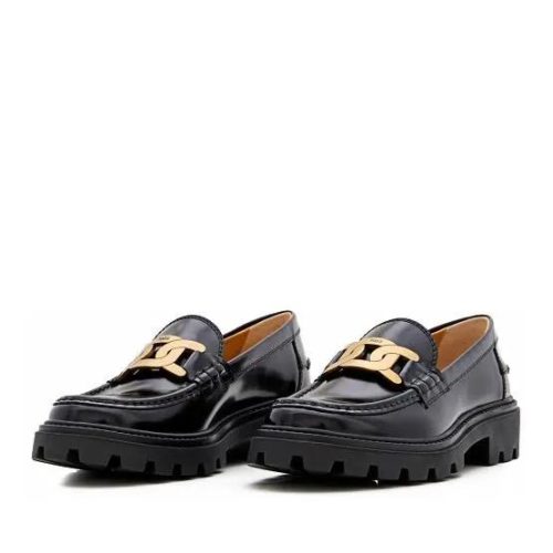 Tod’s Loafers – Patent Leather Loafers in zwart