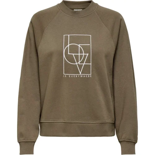 Jacqueline de Yong Bambi l/s emb sweat