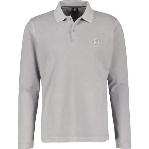 Lerros Heren polo 24o4243 258 platinum grey