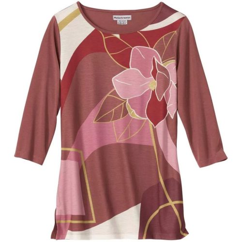 Atlas for Women Dames top met grafische print