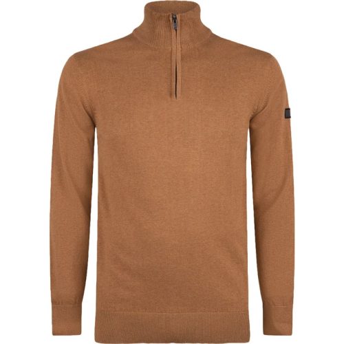 PRESLY & SUN Lewis zip knitted pullover