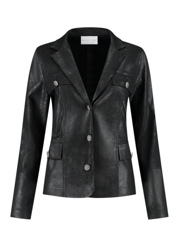 Helena Hart 7589 Blazer Jolie Biker Blazers Zwart