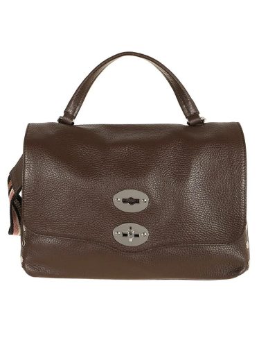 Zanellato Shoppers – Brown Postina Daily Giorno S Shoulder Bag in bruin