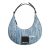 Karl Lagerfeld Jeans Hobo bags – Dnm Jacquard Sm Halfmoon Shb in blauw