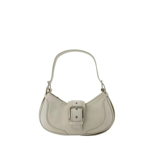 Osoi Shoppers – Hobo Brocle Shoulder Bag – Leather – Cream in beige