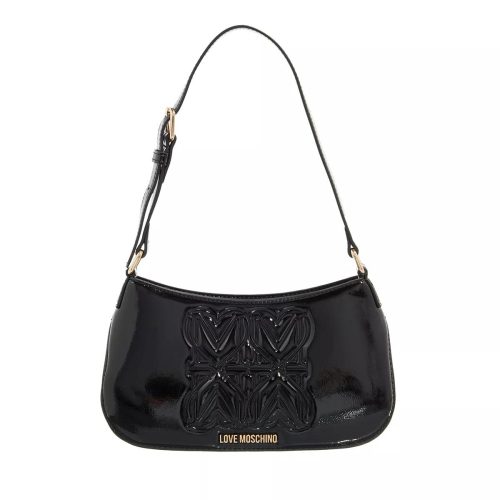 Love Moschino Hobo bags – Big Embossment in zwart