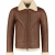 Cycas D’or Hunter shearling cognac