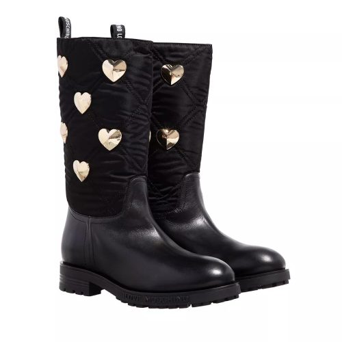 Love Moschino Boots & laarzen – St.Ttod.Daily40 Vitello+Nylon in zwart