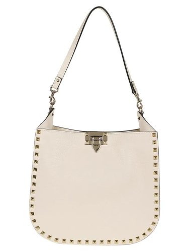 VALENTINO Shoppers – Hobo Bag Rockstud in beige