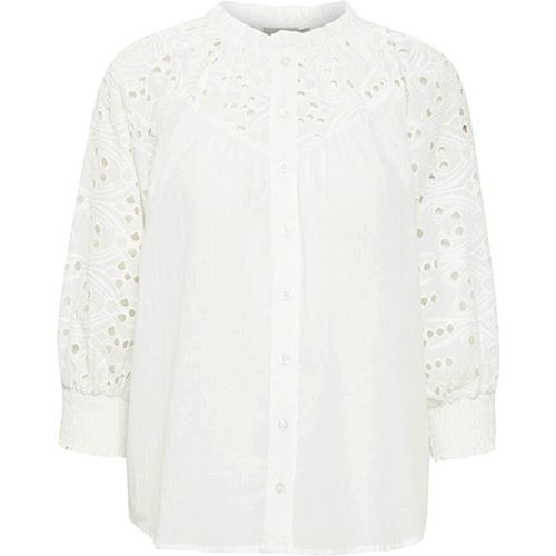 Fransa Blouse 20613992 blanc de blanc