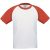 B and C Kinderen/kinderen base-ball t-shirt