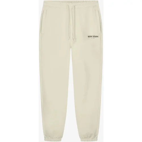 Saint Blanc Heren broek blanc creme