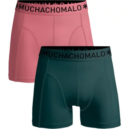 Muchachomalo Men 2-pack boxer shorts solid