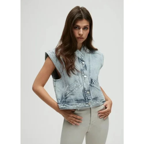 Homage to Denim Vintage blue denim gilet