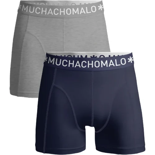 Muchachomalo Heren 2-pack boxershorts effen