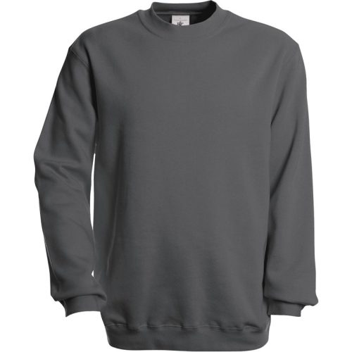 B and C B&c uniseksekset in modern cut crew neck sweatshirt