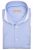 John Miller Slim Fit Jersey shirt lichtblauw, Effen